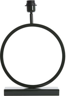 Light & Living Tafellamp 'Liva' 43cm, kleur Donkergroen (excl. kap)