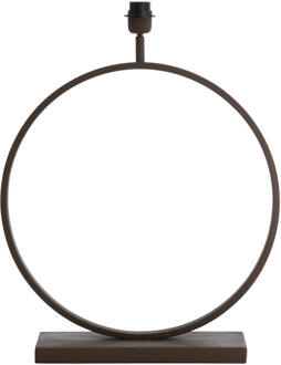 Light & Living Tafellamp 'Liva' 59cm, kleur Bruin (excl. kap) - 59 cm