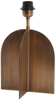 Light & Living Tafellamp 'Molago' 29cm, kleur Antiek Brons (excl. kap) - 29 cm