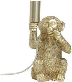 Light & Living Tafellamp MONKEY - 13x12.5x23.5cm - Goud