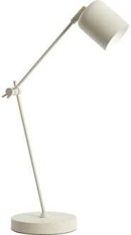 Light & Living Tafellamp Riksja Beige + dimmer - - Breedte: 8.00 cm