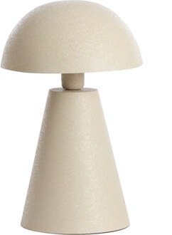 Light & Living Tafellamp Sirina mat beige 26cm - - Breedte: 26.00 cm