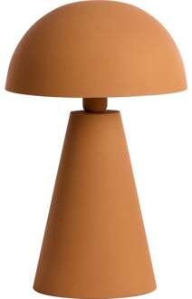 Light & Living Tafellamp Sirina mat Oranje 31 cm - - Breedte: 31.00 cm