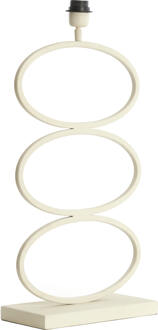 Light & Living Tafellamp 'Stelius' 59cm, kleur Crème (excl. kap) - 59 cm