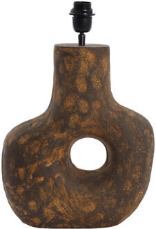 Light & Living Tafellamp 'Tarugi' 48cm, kleur Antiek Bruin (excl. kap) - 48 cm