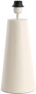 Light & Living Tafellamp 'Yelos' 35cm, kleur Mat Crème (excl. kap) - 35 cm