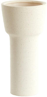 Light & Living Vaas 'Alsacia' Keramiek, 38cm, kleur Mat Crème - 38 cm