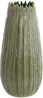 Light & Living Vaas deco Ø30,5x65 cm KOPRA keramiek donker groen