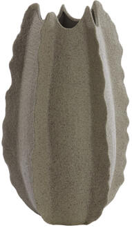Light & Living Vaas deco Ø31x53 cm KELAPA keramiek grijs groen