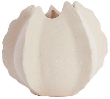 Light & Living Vaas 'Kelapa' Keramiek, 23cm, kleur Crème - 23 cm