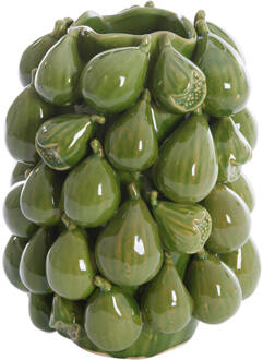 Light & Living Vaas Natalia - 23.5x23x32.5cm - Groen