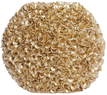 Light & Living Vaas 'Phylia' 39cm hoog, kleur Goud - 39 cm