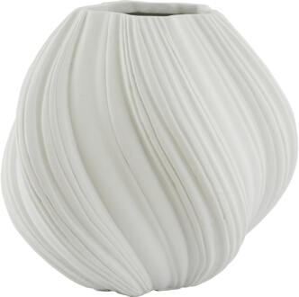 Light & Living Vaas 'Yatung' 48cm, kleur Crème - 48 cm