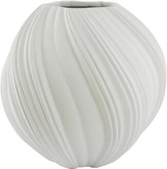 Light & Living Vaas 'Yatung' 60cm, kleur Crème - 60 cm