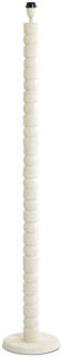 Light & Living Vloerlamp 'Akti' 146cm, kleur Crème (excl. kap)
