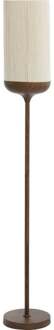 Light & Living Vloerlamp Denia donkerbruin - - Breedte: 23.00 cm