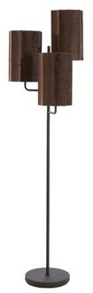 Light & Living Vloerlamp EDISA - Ø50x168cm - Bruin