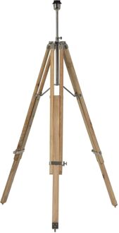 Light & Living Vloerlamp MATISSE driepoot - Hout Naturel Verstelbaar- M Bruin