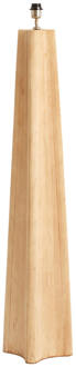 Light & Living Vloerlamp 'Navelli' Mangohout, 125cm, kleur Naturel (excl. kap)