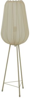 Light & Living Vloerlamp PLUMERIA - 42x42x132 - Bruin