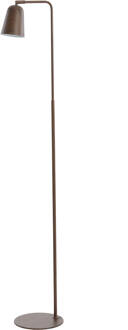 Light & Living Vloerlamp Selamo houtprint Donkerbruin - - Breedte: 25.00 cm