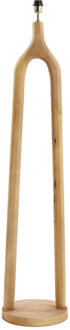 Light & Living Vloerlamp 'Xitta' Mangohout, 135cm, kleur Naturel (excl. kap)