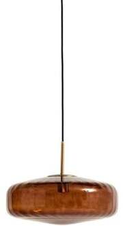 Light & Living vtwonen Hanglamp Pleat - Antiek Bruin - Ø30cm