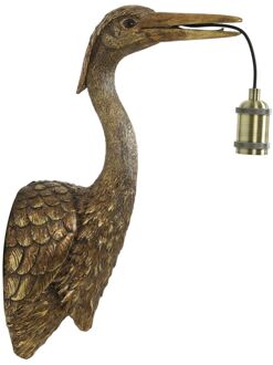 Light & Living Wandlamp Crane - Antiek Brons - 29.5x16x48cm