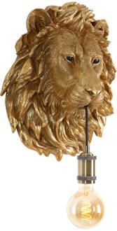 Light & Living Wandlamp LION - 33.5x19x40.5cm - Brons
