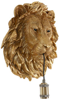 Light & Living Wandlamp LION - 33.5x19x40.5cm - Brons