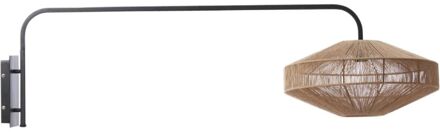 Light & Living Wandlamp LYRA - Ø43x115cm - Bruin