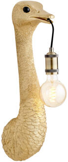 Light & Living Wandlamp OSTRICH - 18x15.5x57.5cm - Goud