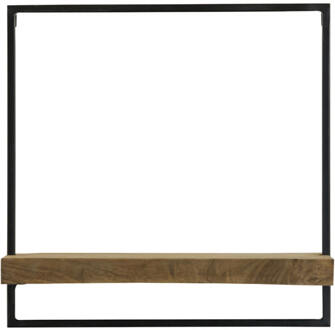 Light & Living Wandplank 50x15x50 cm MADDISON hout donker bruin