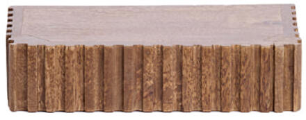 Light & Living Wandplank 'Gatura' Mangohout, 30cm, kleur Bruin - 30 cm