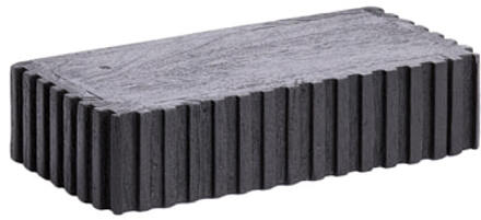 Light & Living Wandplank 'Gatura' Mangohout, 30cm, kleur Zwart - 30 cm