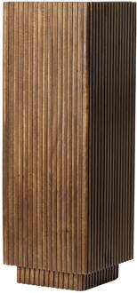 Light & Living Zuil 'Gatura' Mangohout, 100cm, kleur Bruin