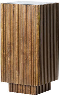 Light & Living Zuil 'Gatura' Mangohout, 60cm hoog, kleur Bruin