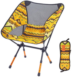 Light Moon Chair Portable Garden 7075 Chair Fishing Seat Camping Fixed Height Folding Furniture Indian Armchair