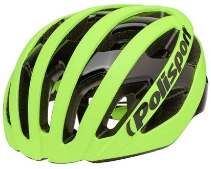 Light pro fietshelm m 52-58cm fluo geel/zwart