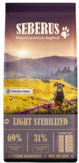 Light/Sterilised - natuurlijk graanvrij hondenvoer 3 kg