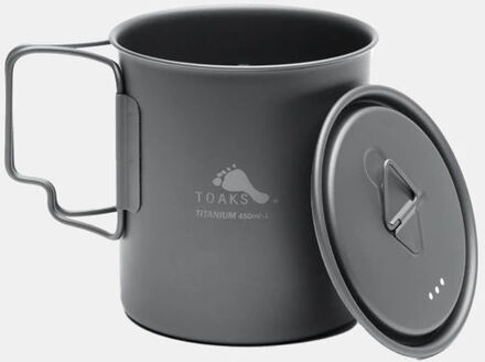 Light Titanium 450Ml Cup With Lid Beker Assortiment - One size