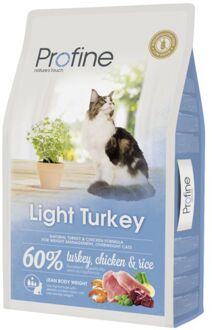 Light Turkey - Kattenvoer - Kalkoen - Rijst - 10 kg