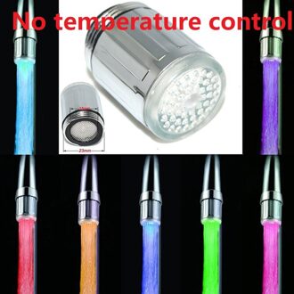 Light-Up Led Water Kraan Veranderende Glow Keuken Douche Tap Water Saving Novelty Lichtgevende Kraan Nozzle Hoofd Badkamer Licht 7kleur
