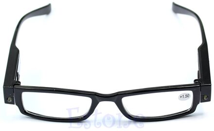 Light Up Multi Sterkte Lenzenvloeistof Led Leesbril Spektakel Dioptrieënloep