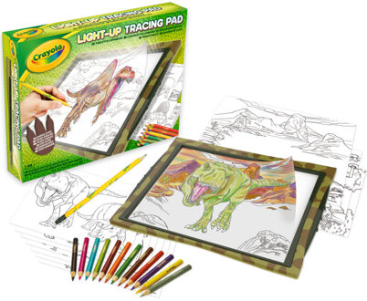 Light Up Tracing Pad Dinosaur Edition - Tekentablet Dino