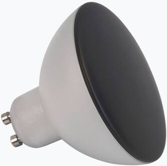 LightMe LED lamp GU10 4,9W CCT 2.700/4.000K Ø 7cm zwart