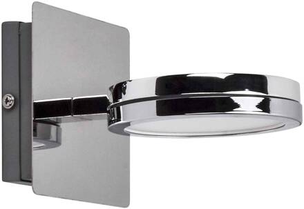 LightMe LED spiegellamp Aqua down chroom 1-lamp