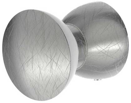 LightMe LED spiegellamp Aqua Sidelight, zilver bladzilver