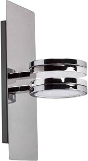 LightMe LED spiegellamp Aqua up & down chroom
