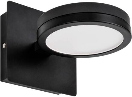 LightMe LED wandlamp Aqua down 1-lamp zwart